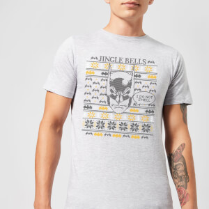 Batman I Do Not Smell Men's Christmas T-Shirt - Grey