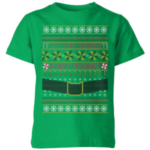 Elf Kids' Christmas T-Shirt - Kelly Green