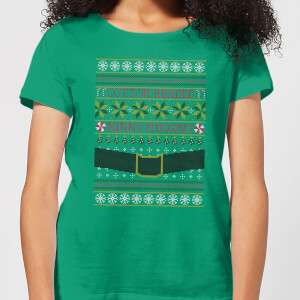 Elf Women's Christmas T-Shirt - Kelly Green