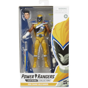 Hasbro Power Rangers Lightning Collection Dino Charge Gold Ranger 6 Inch Action Figure