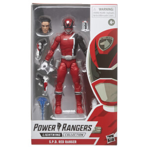Hasbro Power Rangers S.P.D. Collection Mighty Morphin Red Ranger 6 Inch Action Figure