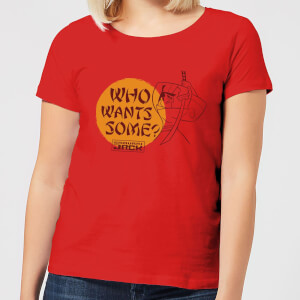 Samurai Jack Who Wants Some Women's T-Shirt - Red