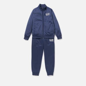 Emporio Armani EA7 Boys' Full Zip Tracksuit - Navy