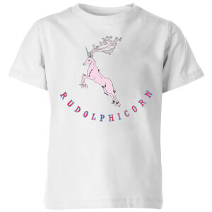 Rudolphicorn Kids' T-Shirt - White