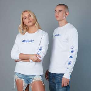 Felpa Emblem Sleeve Birds of Prey - Bianco - Unisex