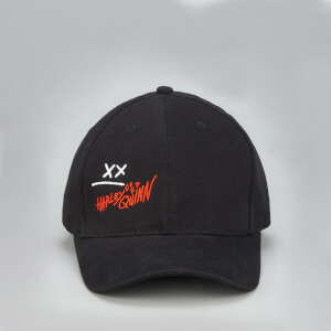 Cappello con visiera Harley Quinn Baseball con ricamo - Nero