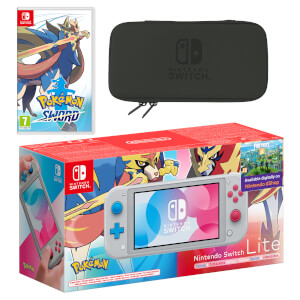 Nintendo Switch Lite (Zacian & Zamazenta Edition) Pokémon Sword Pack