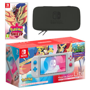 Nintendo Switch Lite (Zacian & Zamazenta Edition) Pokémon Shield Pack