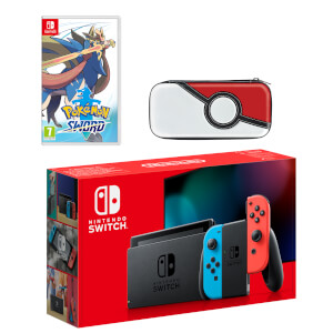 Nintendo Switch (Neon Blue/Neon Red) Pokémon Sword Pack