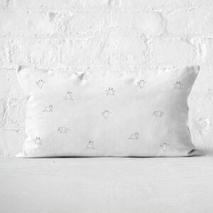 Panda Yoga Rectangular Cushion
