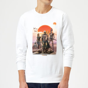 The Mandalorian Warriors Sweatshirt - White