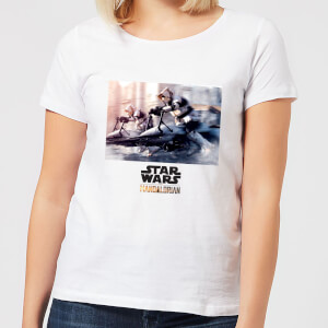 The Mandalorian Scout Trooper Women's T-Shirt - White