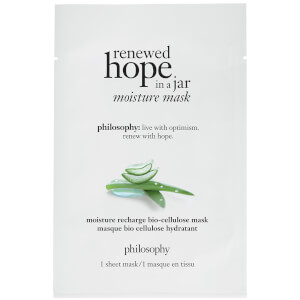philosophy Renewed Hope Moisture Recharge Bio-Cellulose Sheet Mask