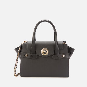 MICHAEL MICHAEL KORS Women's Carmen Small Flap Belted Satchel - Black