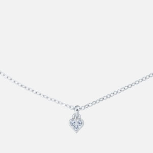 Ted Baker Women's Nemarra: Nano Heart Choker - Silver/Crystal