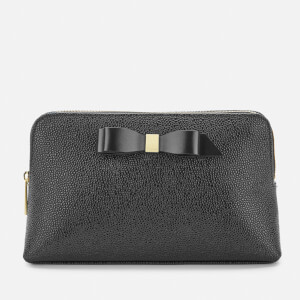 Ted Baker Women's Elois Bow Leather Washbag - Black