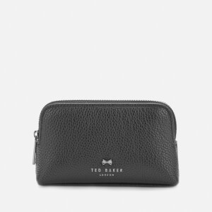 Ted Baker Women's Panse Leather Bow Stud Mini Make Up Bag - Black