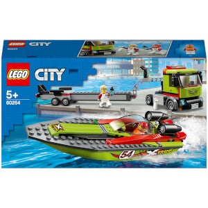 LEGO® City: Rennboot-Transporter (60254)