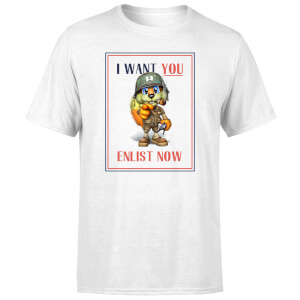 Conker I Want You T-Shirt - White
