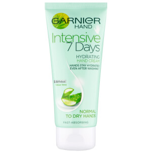 Garnier Intensive 7 Days Aloe Vera Hand Cream Normal Sensitive Skin 100ml