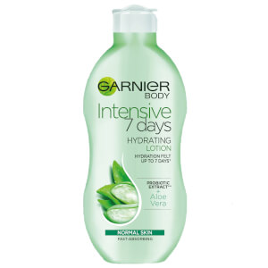 Garnier Intensive 7 Days Aloe Vera Probiotic Extract Body Lotion Normal Skin 400ml