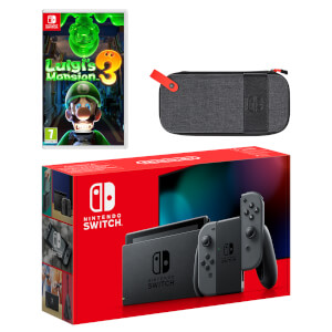 Nintendo Switch (Grey) Luigi's Mansion 3 Pack