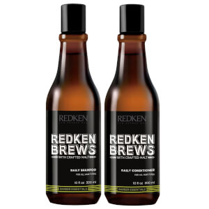 Redken Brews Daily Shampoo and Conditioner Duo - All Hair Types