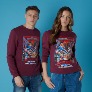 Sega Streets of Rage Unisex Sweatshirt - Burgundy