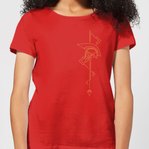 Magic: The Gathering Theros: Beyond Death Asymmetrical Helmet Women's T-Shirt - Red