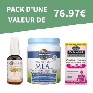 Pack de Santé - Femme (D'une valeur de 76.97€)