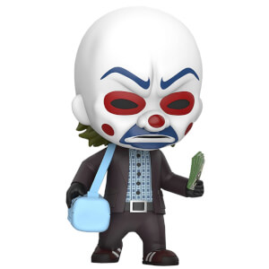 Hot Toys Batman: Dark Knight Trilogy Cosbaby Mini Figure Joker (Bank Robber Version) 12cm