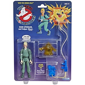 Hasbro Ghostbusters Kenner Classics Egon Spengler and Gulper Ghost Retro Action Figure