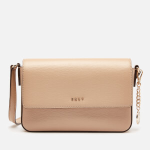 dkny flap shoulder tote bag