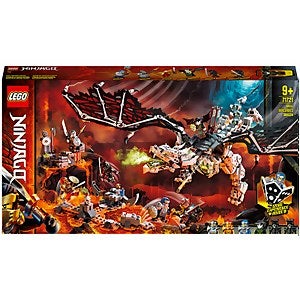 LEGO NINJAGO: Skull Sorcerer's Dragon Board Game Set (71721)
