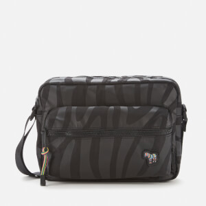 grey armani man bag