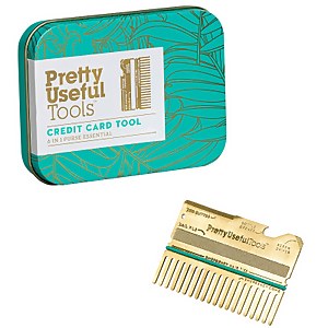 Pretty Useful Tools Credit Card Multi-Tool - Gold
