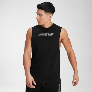 MP Men's Outline Graphic Tank - Black