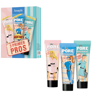 benefit Mattify, Brighten and Hydrate Porefessional Face Primer Trio 22.5ml (Worth £36.00)