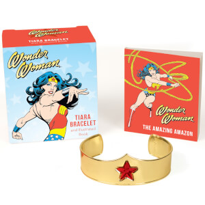 Wonder Woman Tiara Bracelet and Illustrated Book