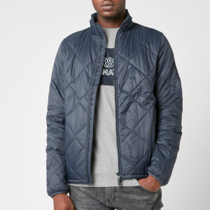 barbour lockseam casual jacket dark sand