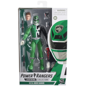 Hasbro Power Rangers Lightning Collection S.P.D. Green Ranger Figure