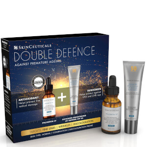 SkinCeuticals Double Defence Phloretin CF Kit for Combination, Discolouration-Prone Skin (Worth £195.00)