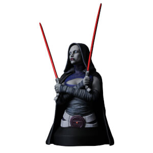 Gentle Giant Star Wars The Clone Wars Asajj Ventress 1/6 Scale Bust