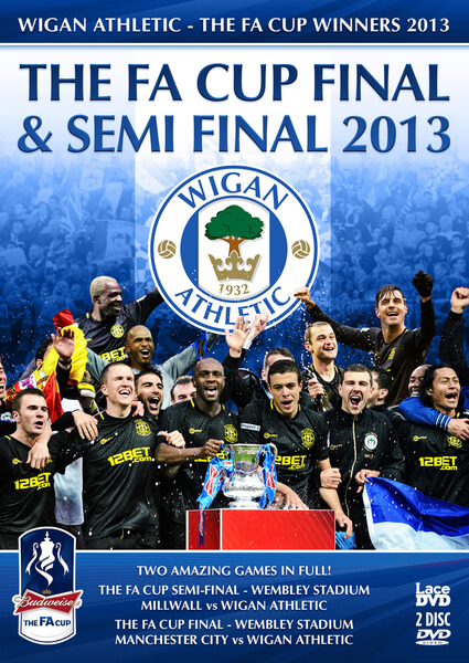 FA Cup Final 2013: Wigan Athletic 1 - 0 Manchester City (Includes Semi Final) DVD | Zavvi.com