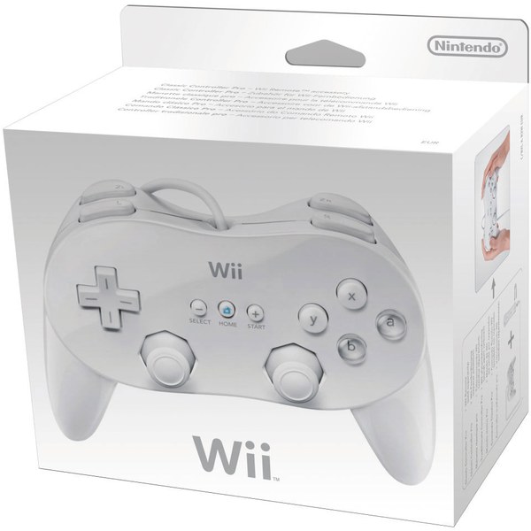 Wii Classic Controller "White" Nintendo Official UK Store