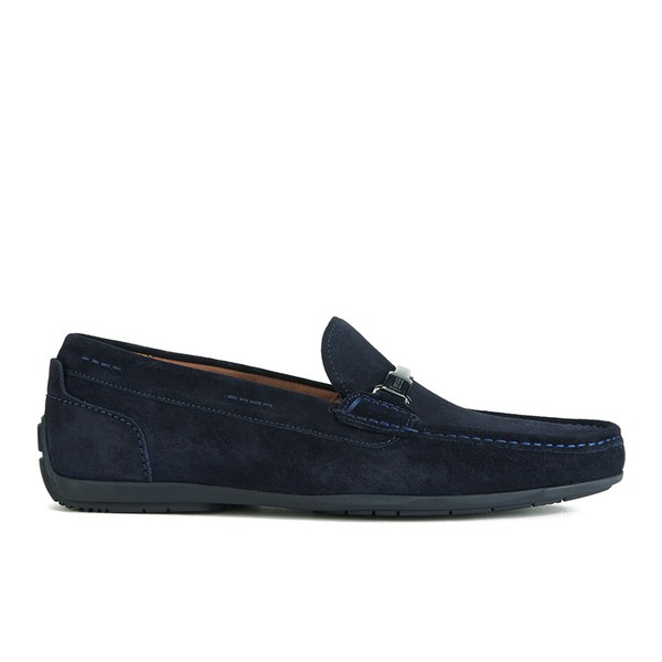 BOSS Hugo Boss Men's Flarro Loafers - Dark Blue | FREE UK Delivery ...