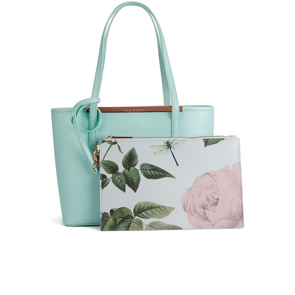 Ted Baker Women S Lilley Print Lining Small Crosshatch Per Bag Ted Baker Women S Lilley Print Lining Small Crosshatch Per Bag Mint Image 1