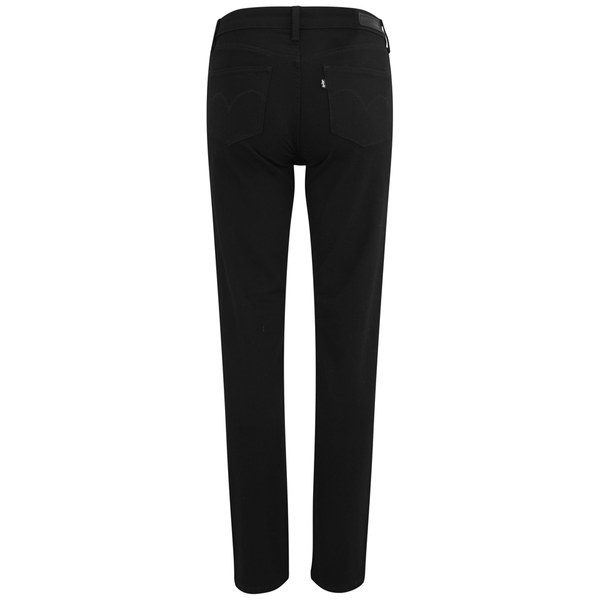 Levi's Women's Demi Curve Slim Pitch Black Mid Rise Jeans - Black ...