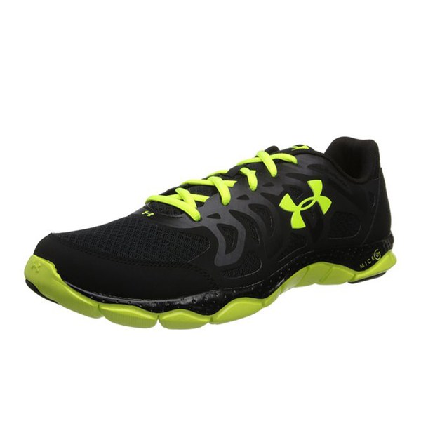 Under Armour Men's Micro G Strive V Training Shoes Black/HighVis