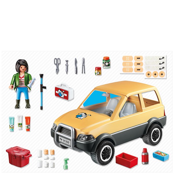 Playmobil Vet Clinic Vet with Car (5532) Toys